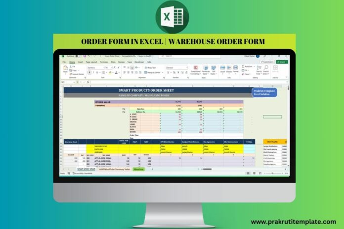 Order Format in Excel