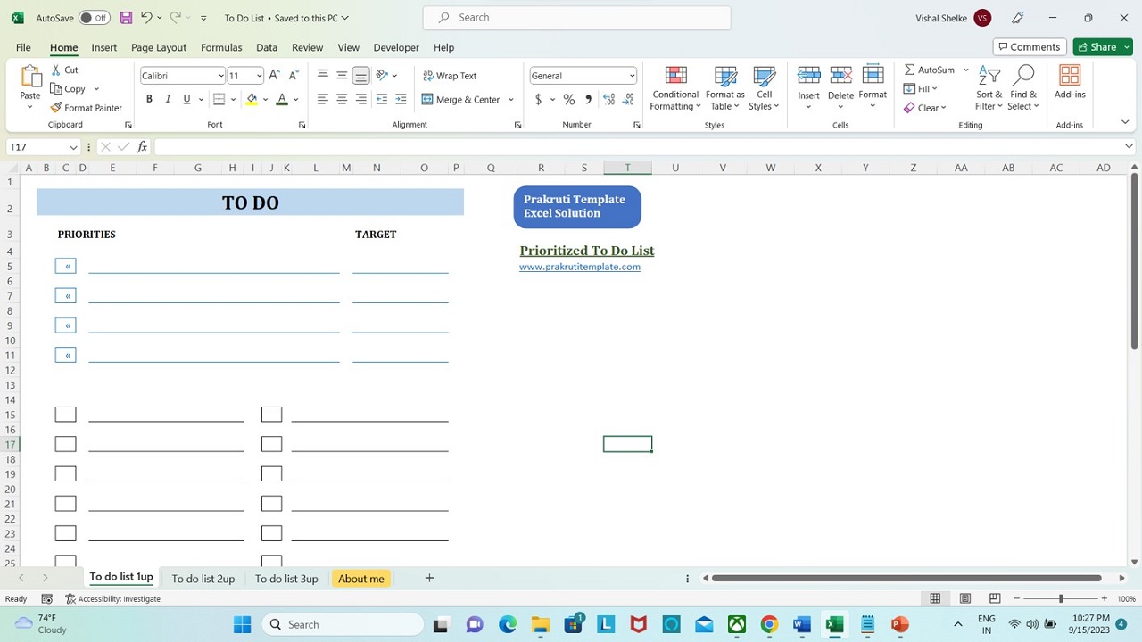 TO DO LIST Template in Excel | 3 Layout | Free Download | High Quality ...