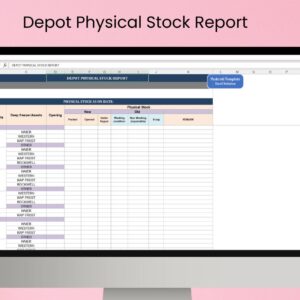 Freezer Industry Stock Management Report