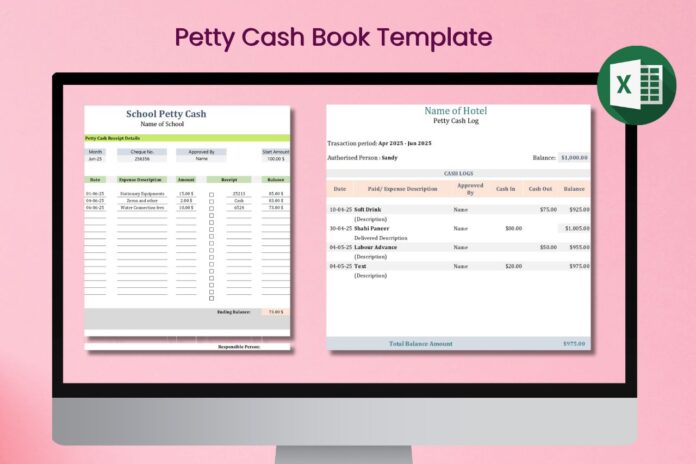 Petty Cash Template