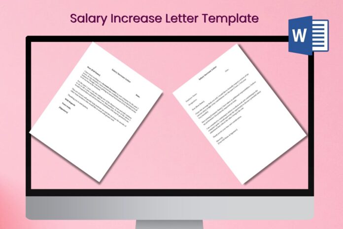 Salary Increase Letter Template