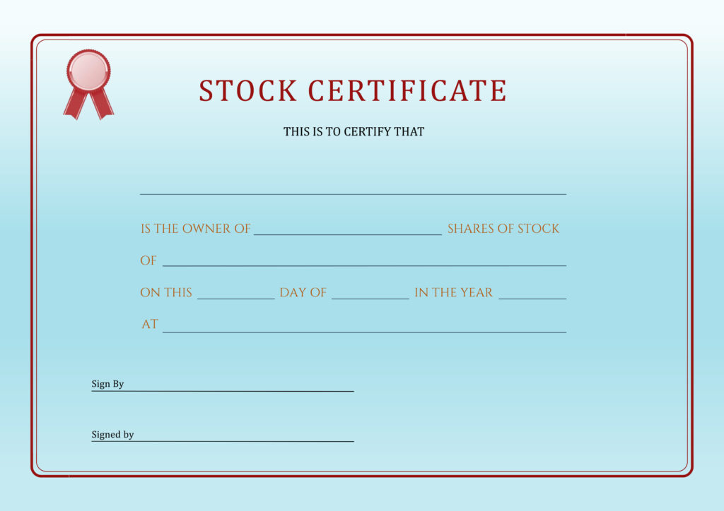 Corporate-Stock-Certificate-Template 
