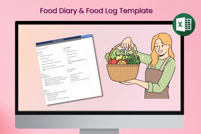 Food Diary & Food Log Template
