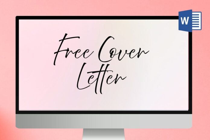 Cover letter for resume & cv format in word