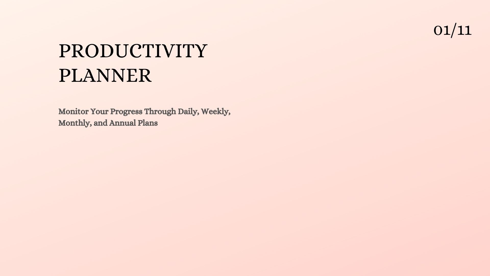 Mastering Your Productivity: A Strategic Planner Overview