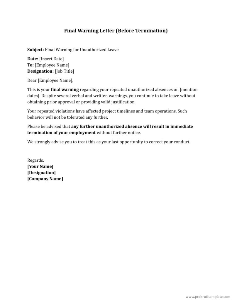 Final Warning Letter (Before Termination)_1