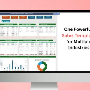 Daily Sales Performance Report in Excel