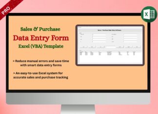 Sales & Purchase Data Entry Software in Excel (VBA) Sales & Purchase Data Entry Software in Excel (VBA)