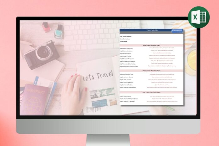 Travel Schedule : Before & After Overview