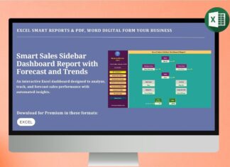 Smart Sales Sidebar Dashboard Report Smart Sales Sidebar Dashboard Report